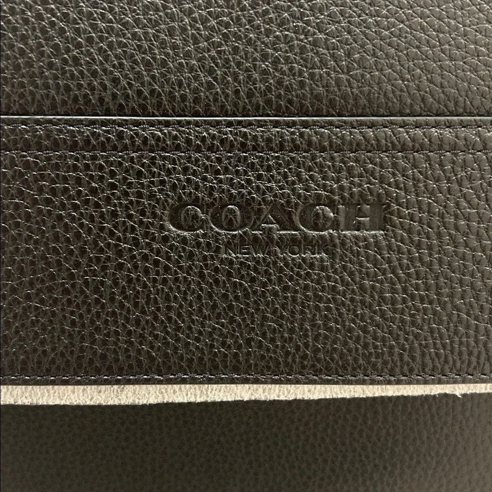 Coach (NWT) Houston Map Bag